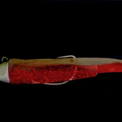 K-Boom Minnow Combo 100 Magic Kaki / Red Glitter 18gr