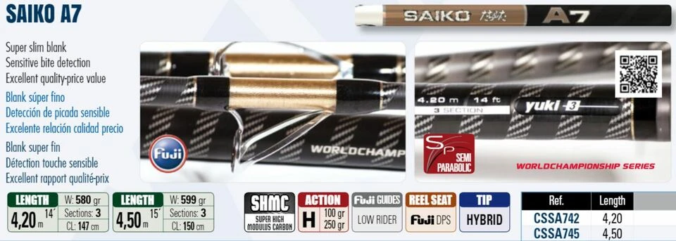 Yuki Saiko A7 4.50 M (Hybrid Top) 4 Yuki Saiko A7 4.50 M (Hybrid Top) - Afbeelding 2