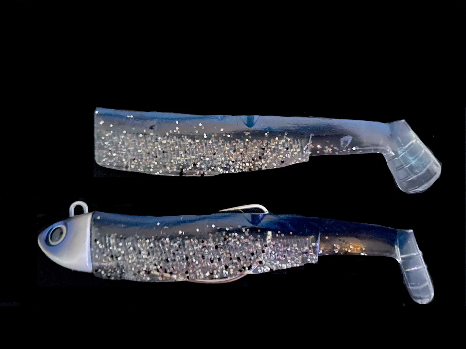 K-Boom Minnow Combo 100 Blue Silver Glitter 18gr 3 K-Boom Minnow Combo 100 Blue Silver Glitter 18gr - Afbeelding 2