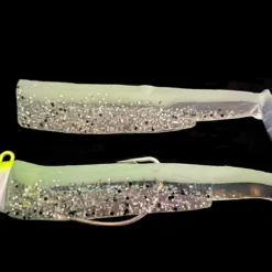 K-Boom Minnow Combo 100 Glow Silver Glitter 18gr -Visvangst Winkel.com glow 18 gram scaled 1