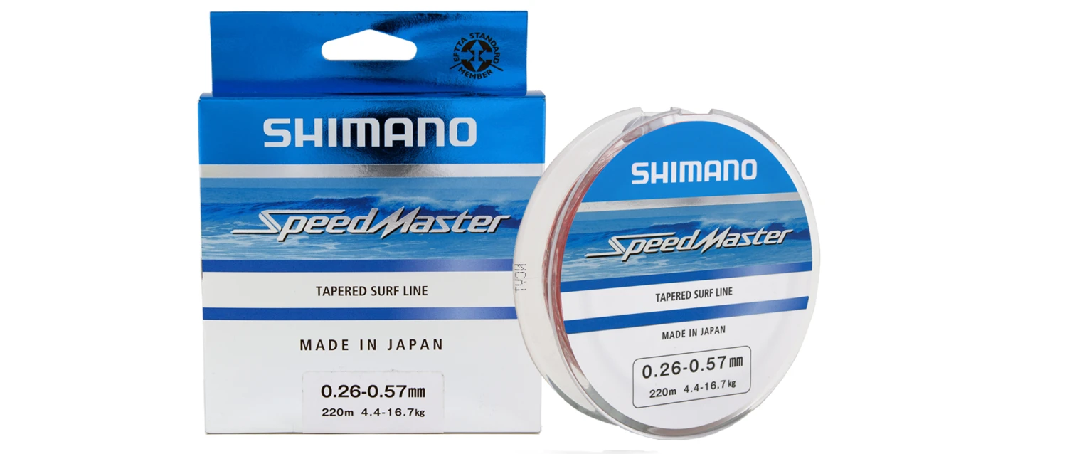 Shimano Speedmaster Tapered Surf Line 0,23-0,57mm 220 M 3 Shimano Speedmaster Tapered Surf Line 0,23-0,57mm 220 M - Afbeelding 2