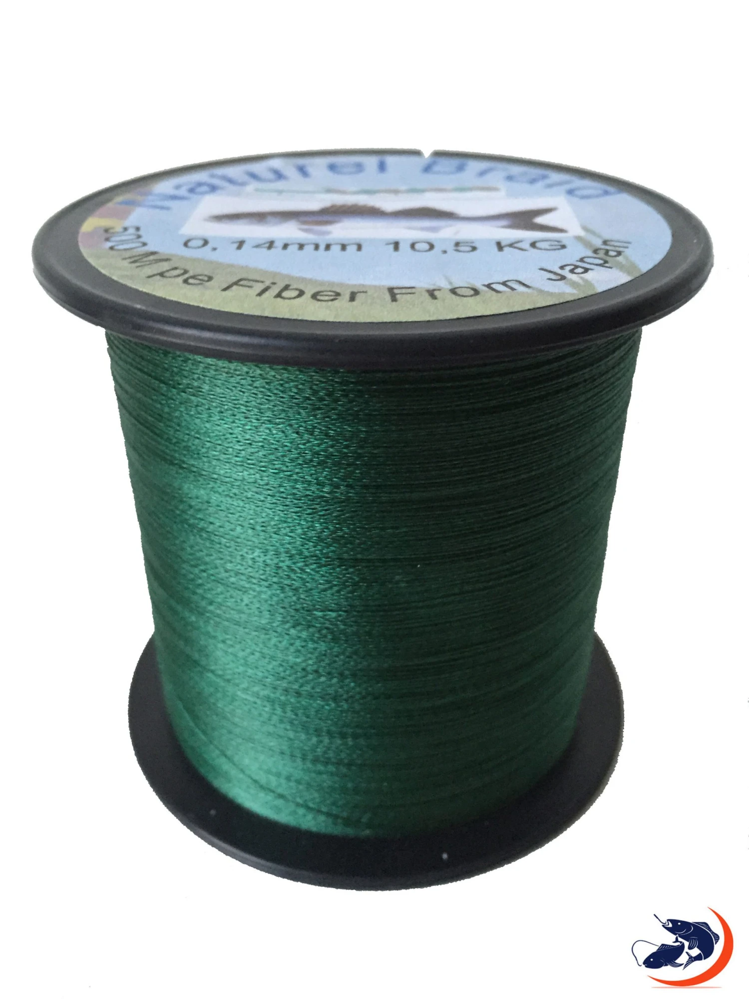 Naturel Braid Groen 500 Meter 0,14mm 4 Naturel Braid Groen 500 Meter 0,14mm - Afbeelding 2