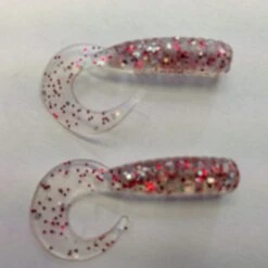 Boobiesval Winkel 13 Delalande KING 3 Cm Transparant Red Glitter