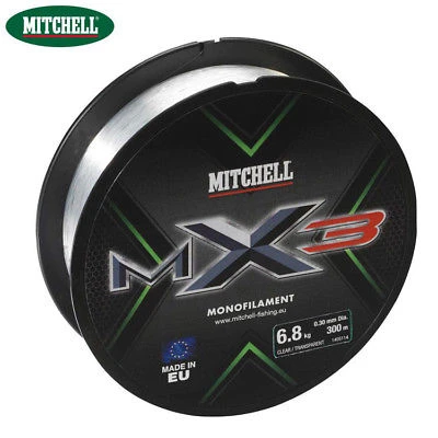 Mitchell MX3 Mono Clear 0,22 Mm 300 M 4 Mitchell MX3 Mono Clear 0,22 Mm 300 M - Afbeelding 2