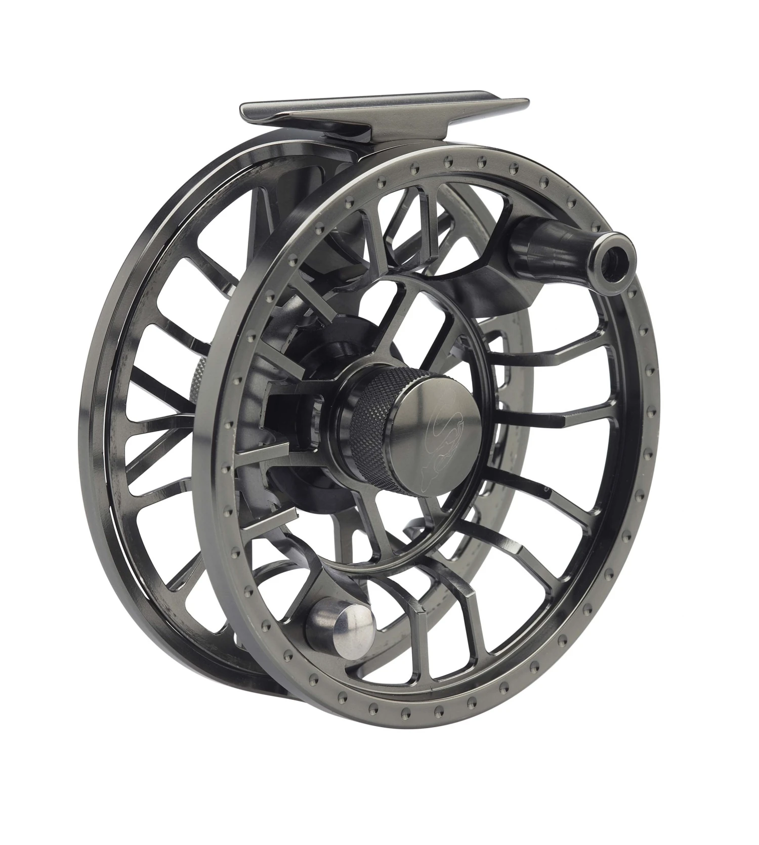 Scierra TRAXION 1 LW Fly Reel # 5/6 GunSmoke 3 Scierra TRAXION 1 LW Fly Reel # 5/6 GunSmoke - Afbeelding 2
