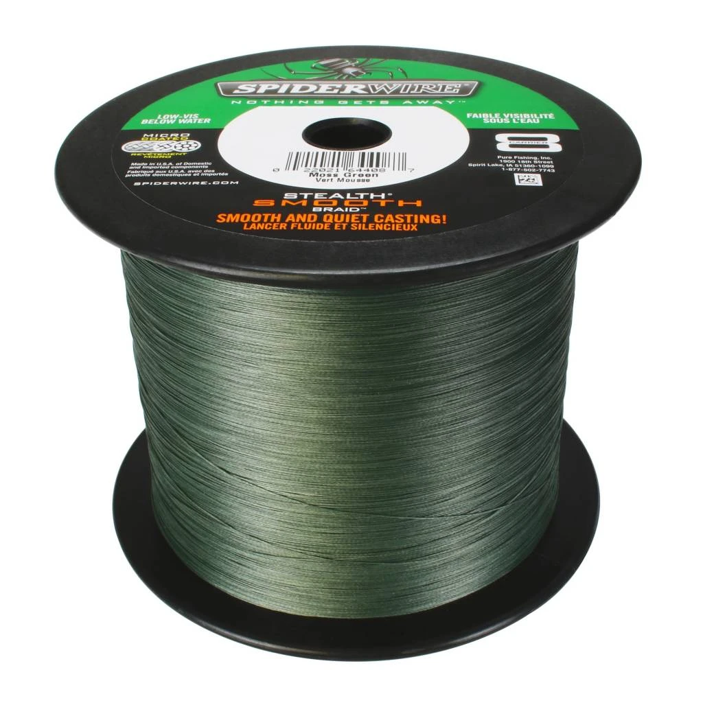 Spiderwire Stealth Smooth 8 Moss Green 0,39mm 4 Spiderwire Stealth Smooth 8 Moss Green 0,39mm - Afbeelding 2