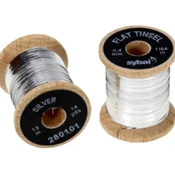 Sybai Flat Tinsel 0.8 Mm Silver